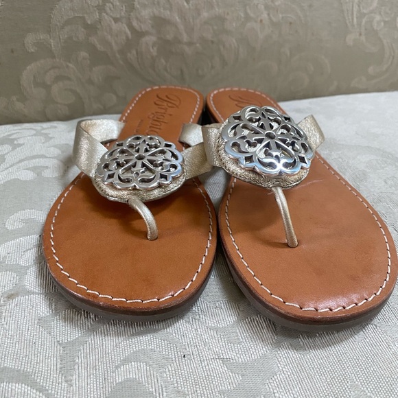 Brighton Alice Gold Sandals - Picture 3 of 12